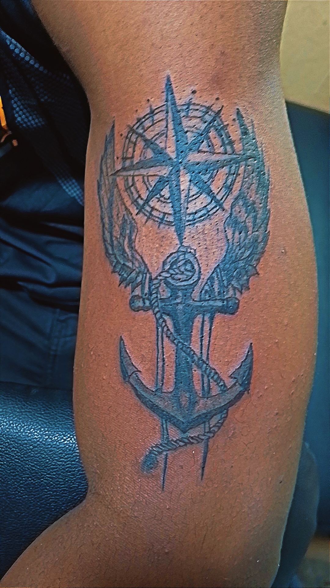 New school cartoon tattoo