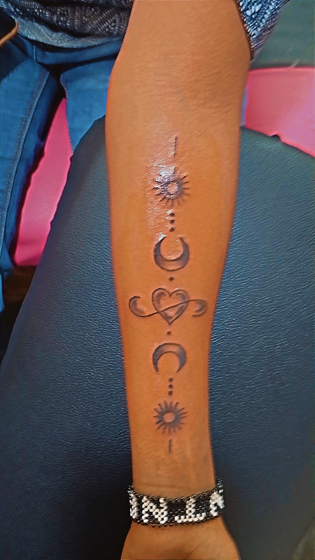 New school cartoon tattoo