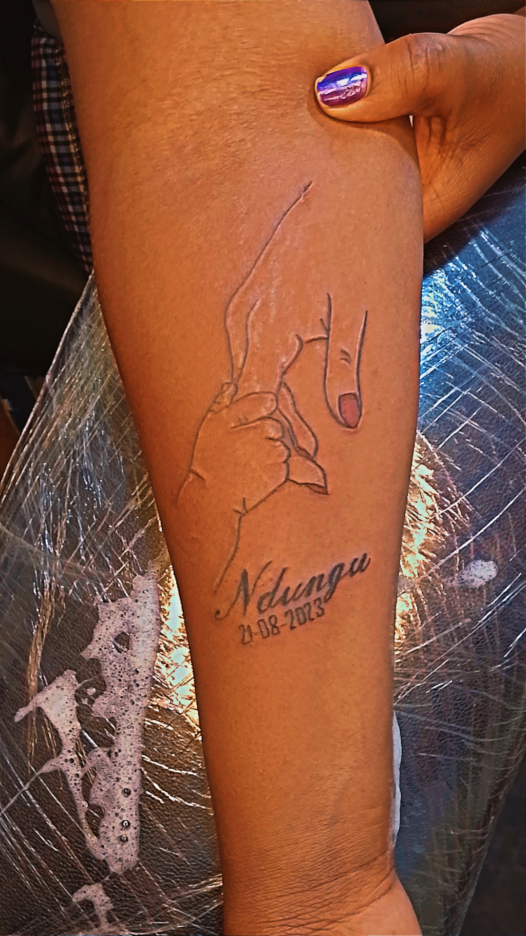 New school cartoon tattoo